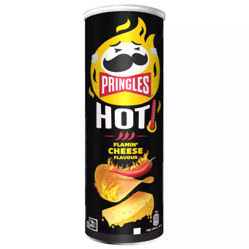 Pringles Hot Flamin Cheese 160g