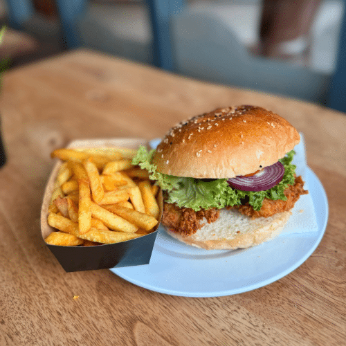Crispy Burger Menü