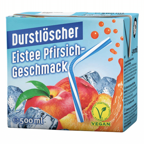 Durstlöcher Eistee Pfirsisch 0,33l