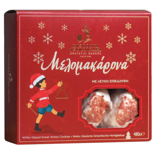 Biscotti Melomakarona mit weisser Schokolade 480g