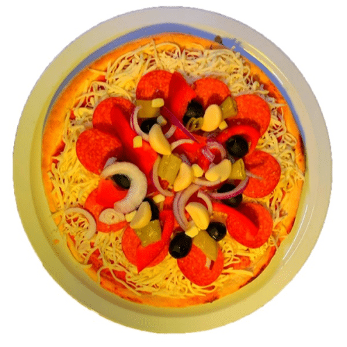 Pizza Diavolo (scharf)