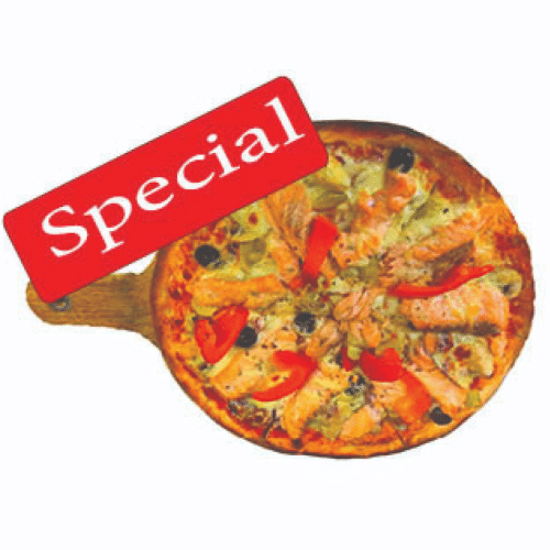 Sake Pizza Special