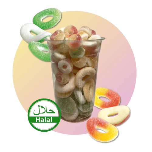 Früchte Ringe 260g / Halal