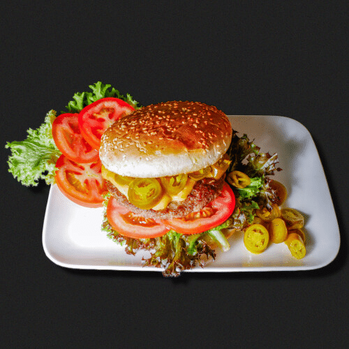 Mexikano-Burger (scharf)