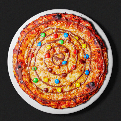 Pizza Baba Schoko-Pizza