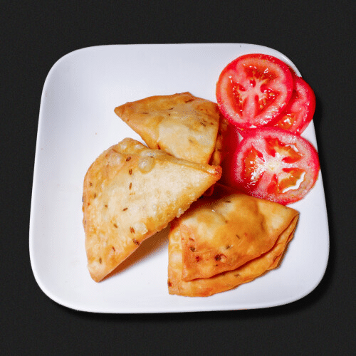 Samosa (3 Stk, vegetarisch)