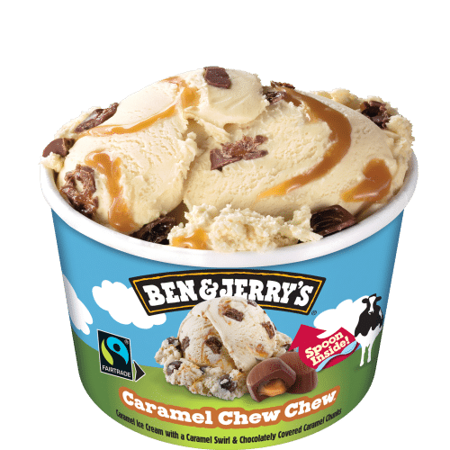 Ben & Jerrys caramel Chew Chew
