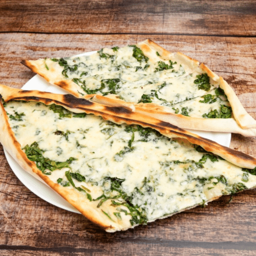 Pide mit Spinat