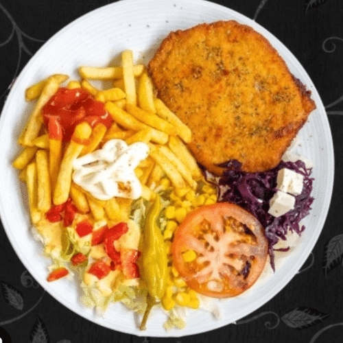 Sauce-Hollandaise Schnitzel