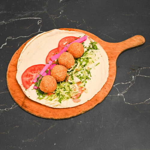 Yufka Falafel (vegan)