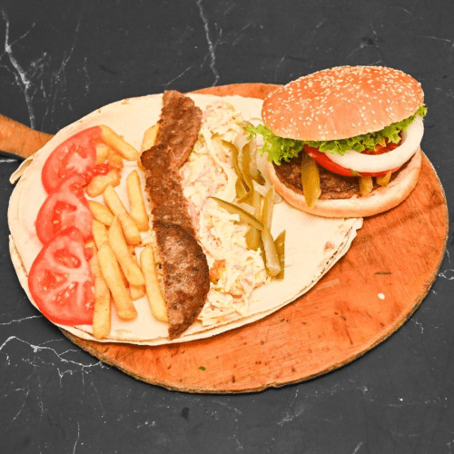 Yufka Burger Menü