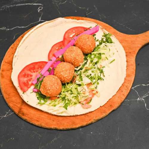 Yufka Falafel Menü
