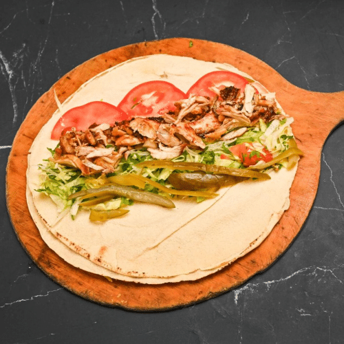 Yufka Shawarma Menü