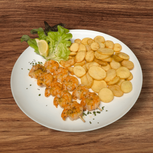 Garnelenspieße (2 Stück)