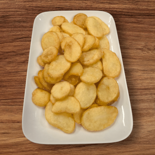 Frittierte Kartoffelscheiben