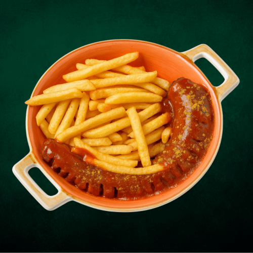 Riesen Currywurst