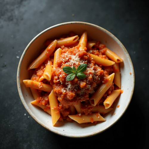 Penne all Arrabbiata (feurig & aromatisch)