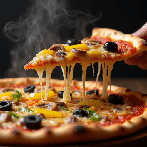 Pizza du Chef (leicht scharf)