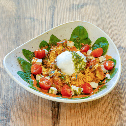 Süßkartoffelauflauf Feta