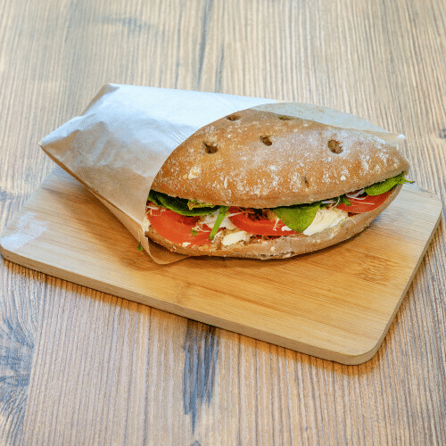 Tomaten-Mozzarella Sandwich