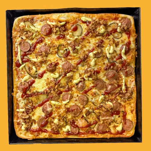 Halal Hot Dog Quadrata