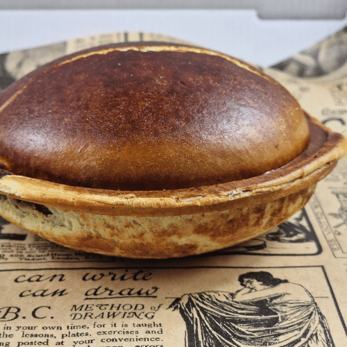 Alien ufo panierter Feta Burger