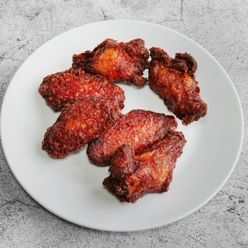 Hot Chicken Wings (6 Stück)