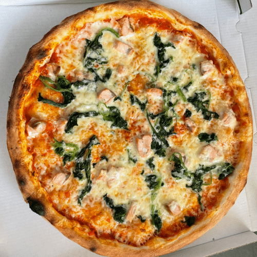 Pizza Lachs