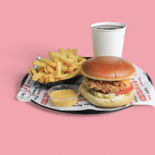Chicken-Filet Burger Menü