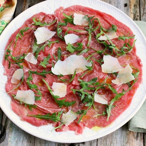 Carpaccio vom Rind
