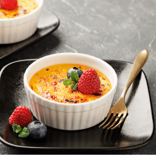Crème Brûlée à l'Orange