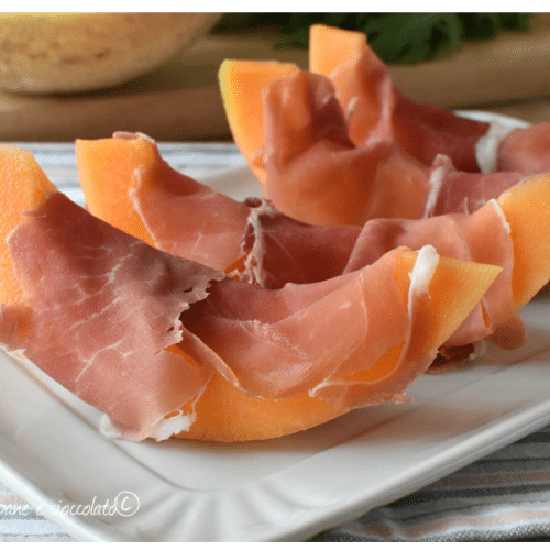 Parmaschinken mit Melone