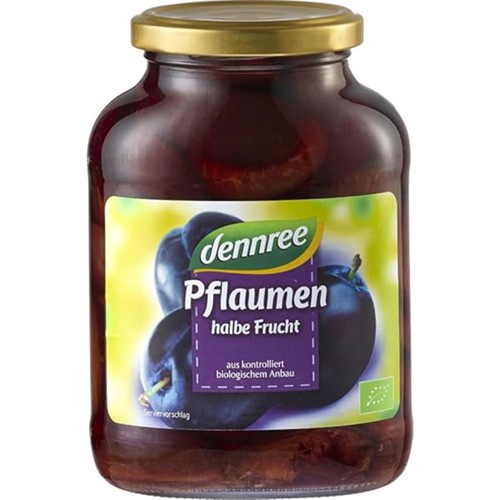 Lausitzer Pflaumen ohne Stein halbe Frucht 0.58l