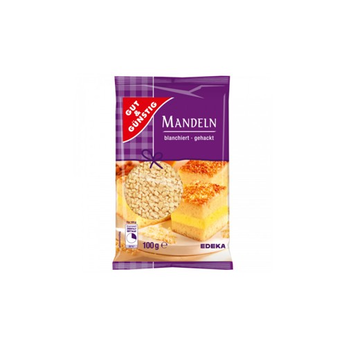 Gut & Günstig Mandeln blanchiert gehackt 100g