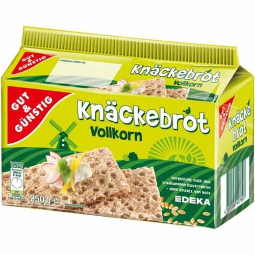 Gut & Günstig  Knäckebrot Vollkorn 250g