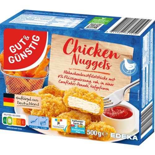 Gut & Günstig Chicken Nuggets 500g