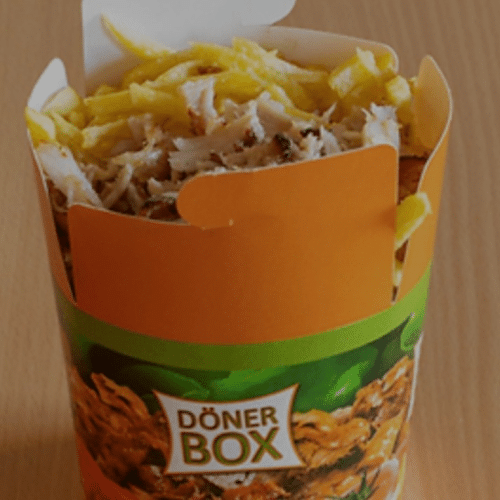 Drehspieß Box - Pommes frites