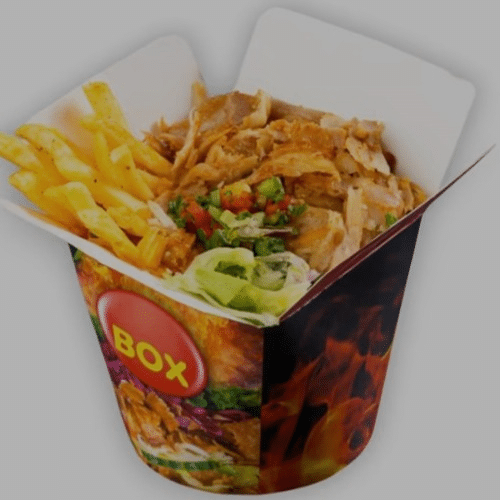 Drehspieß Box - Salat