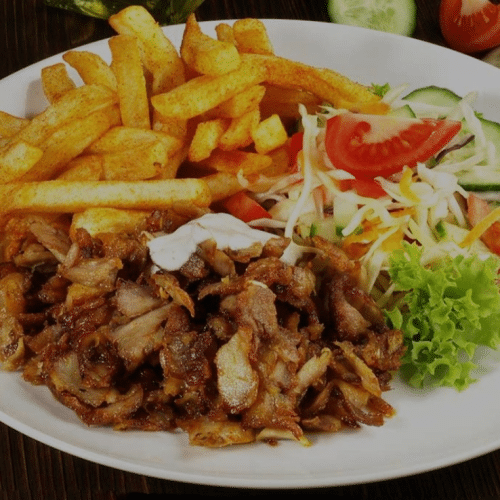 Drehspieß Teller