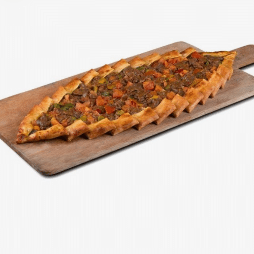 Pide Kusbasili - Fleisch