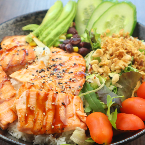 P53 Lachs Schüssel