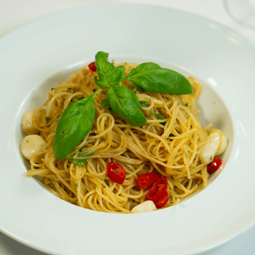 Spaghetti aglio Olio