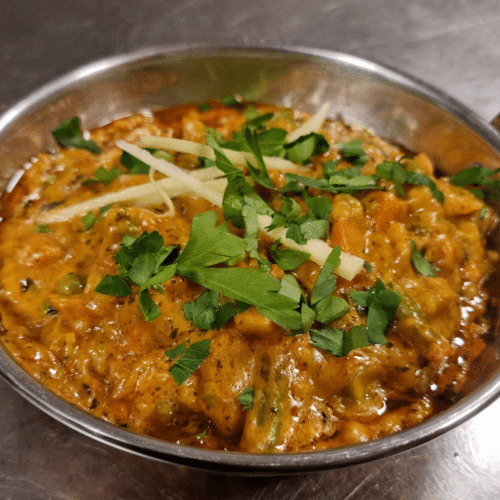 Mittagsmenü Vegetarisches Curry