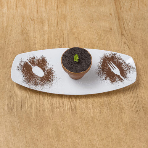 Blumentopf Dessert