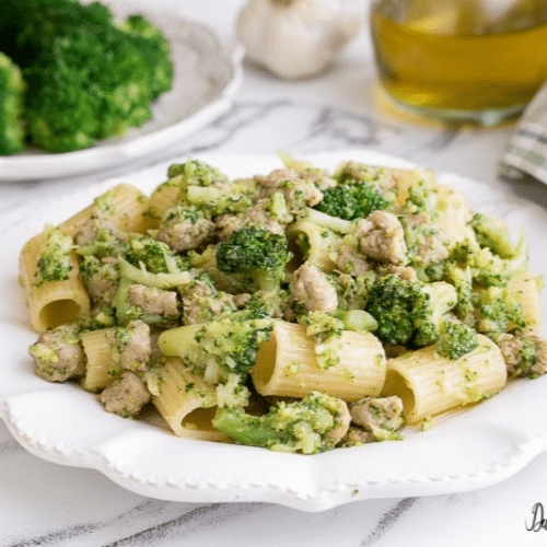 Rigatoni Broccoli Salsiccia