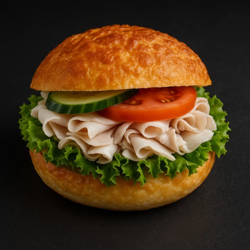 Käsebrötchen Pute 1/1