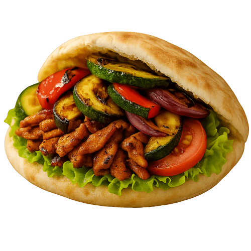 Gemüse Döner Kebab