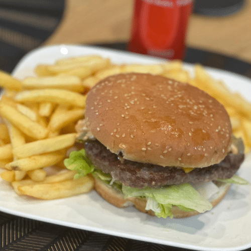 Cheeseburger Menü