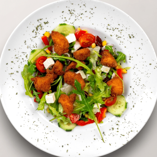 Chicken Crispy Salat