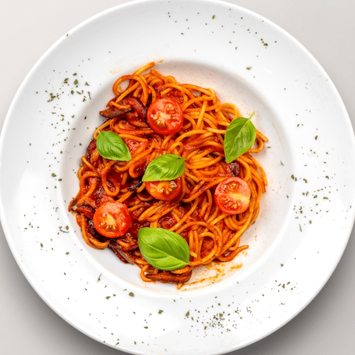 Spaghetti Arrabiata (scharf)